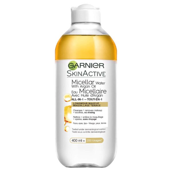 ماء ميسيلار غارنييه في الزيت